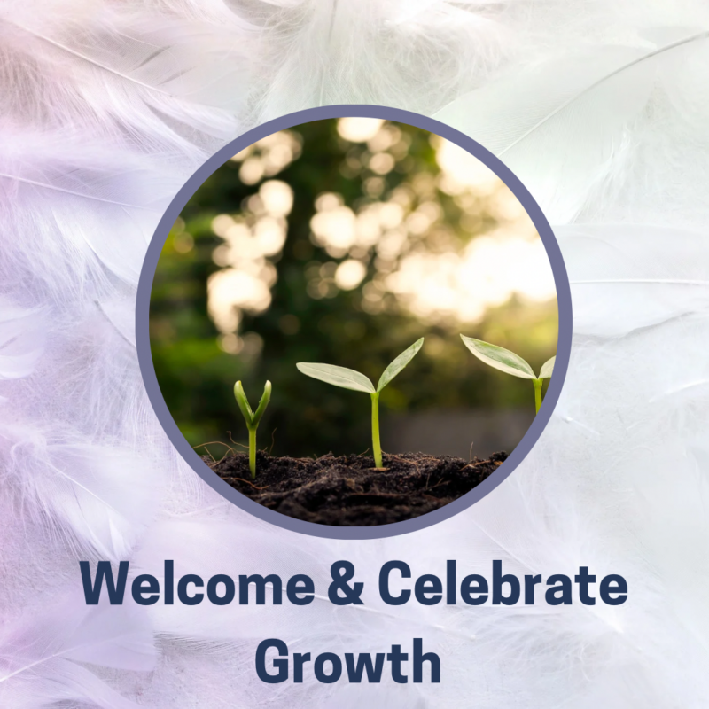 Welcome And Celebrate Growth